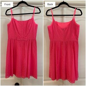 NWOT Lilly Pulitzer bright pink dress